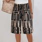 📢📢50% OFF !! ⏰Women’s Retro Printed Wide Leg Shorts