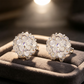 📢📢50% OFF !! ⏰Elegant Sparkling Floral Stud Earrings