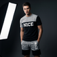 📢📢50% OFF !! ⏰Men's Color-Block Tee and Shorts Set