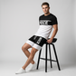 📢📢50% OFF !! ⏰Men's Color-Block Tee and Shorts Set