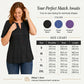 🌸 50% OFF NOW! 🌸Women's Casual V-Neck Pleated Blouse
