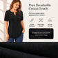 🌸 50% OFF NOW! 🌸Women's Casual V-Neck Pleated Blouse