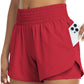 🌸 50% OFF NOW! 🌸Women Athletic Yoga Shorts Doubled Layer Gym Shorts