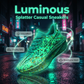 📢📢60% OFF !! ⏰Glow-in-the-Dark Splatter Print Casual Sneakers