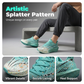 📢📢60% OFF !! ⏰Glow-in-the-Dark Splatter Print Casual Sneakers