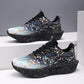 📢📢60% OFF !! ⏰Glow-in-the-Dark Splatter Print Casual Sneakers