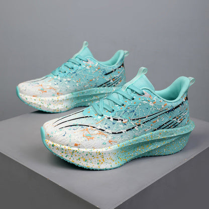 📢📢60% OFF !! ⏰Glow-in-the-Dark Splatter Print Casual Sneakers