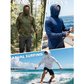 📢📢40% OFF !! ⏰Men's 5-Pack UV Protection Hooded Sun Shirts