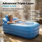 📢📢50% OFF !! ⏰Three-Layer Insulated Inflatable Bathtub