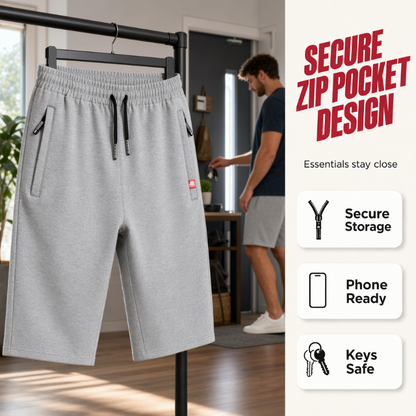 📢📢50% OFF !! ⏰Men's Casual Drawstring 3/4 Shorts