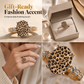 📢📢33% OFF !! ⏰Vintage Leopard Print Oval Ring