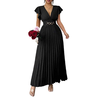 🌸 50% OFF NOW! 🌸Flowy Pleated Maxi Dress