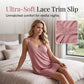 📢📢50% OFF !! ⏰Women's Lace V-Neck Modal Nightdress