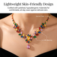 🌸 50% OFF NOW! 🌸Women Casual Colorful Floral Necklace Set