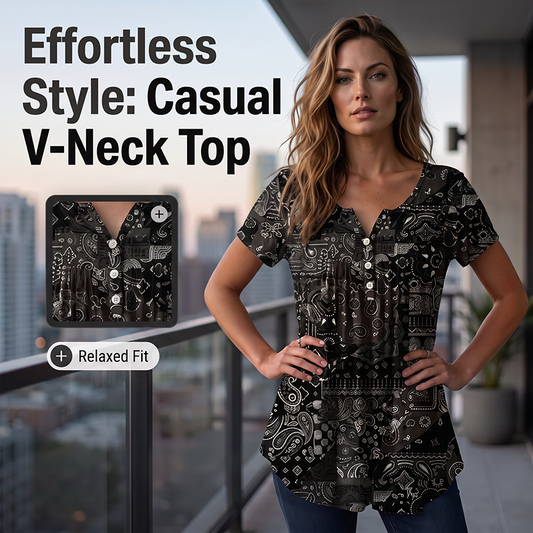 🌸 50% OFF NOW! 🌸 Women's Casual V-Neck Top
