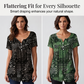📢📢40% OFF !! ⏰Women's Casual V-Neck Top