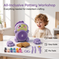 📢📢50% OFF !! ⏰Kids Electric Pottery Wheel DIY Clay Craft Kit