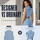 📢📢50% OFF !! ⏰ Women’s Sleeveless High-Slit Denim Vest Dress