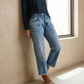 📢📢50% OFF !! ⏰Retro Cropped Straight Jeans