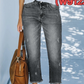 📢📢50% OFF !! ⏰Retro Cropped Straight Jeans