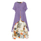 🌸 50% OFF NOW! 🌸Women's Layered Look Floral Print Casual Dress