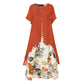 🌸 50% OFF NOW! 🌸Women's Layered Look Floral Print Casual Dress
