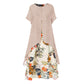 🌸 50% OFF NOW! 🌸Women's Layered Look Floral Print Casual Dress