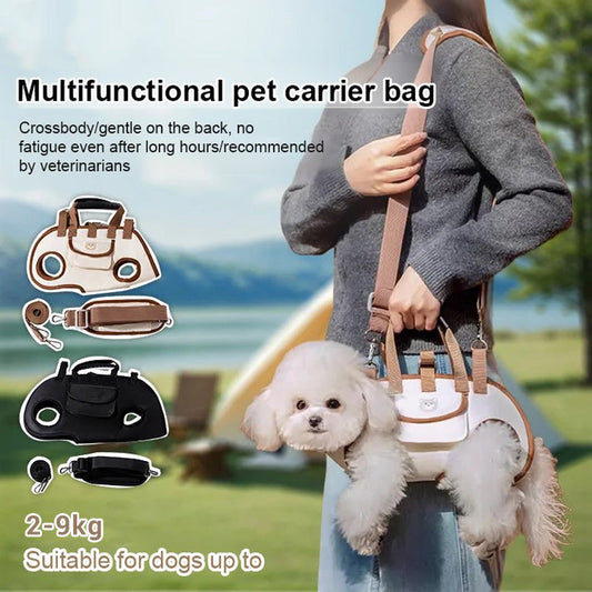 📢📢50% OFF !! ⏰Portable Breathable Pet Carrier Sling & Backpack