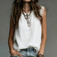 🌸 50% OFF NOW! 🌸Women's Round Neck Sleeveless Lace Top