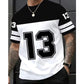 📢📢50% OFF !! ⏰Men’s Bold Number Graphic Sports T-Shirt
