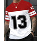 📢📢50% OFF !! ⏰Men’s Bold Number Graphic Sports T-Shirt