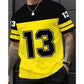 📢📢50% OFF !! ⏰Men’s Bold Number Graphic Sports T-Shirt
