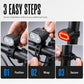 📢📢50% OFF !! ⏰USB Rechargeable Bike Light Set🚲🔦