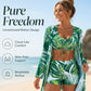 🌸 50% OFF NOW! 🌸Women Tropical Print 3-Piece Swimwear Set