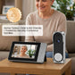 📢📢50% OFF !! ⏰4.3" Screen Video Doorbell with Two-Way Audio