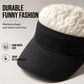 📢📢50% OFF !! ⏰Creative Wig Sun Visor Hat