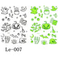 📢📢50% OFF !! ⏰ Light Up Your Halloween Look! Glow-in-the-Dark Temporary Tattoos | Waterproof & Fun Party Accessories