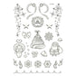 📢📢50% OFF !! ⏰ Light Up Your Halloween Look! Glow-in-the-Dark Temporary Tattoos | Waterproof & Fun Party Accessories