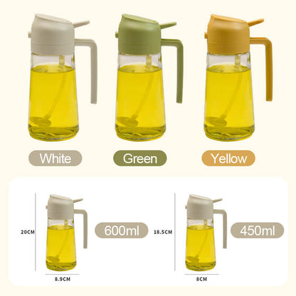 📢📢50% OFF !! ⏰Spraying/ Pouring Integrated Oil Dispenser Bottle