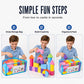 📢📢40% OFF !! ⏰Kids Soft EVA Foam Building Blocks Set