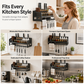 📢📢40% OFF !! ⏰Wall-Mounted Kitchen Rack with Spice Shelf