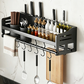 📢📢40% OFF !! ⏰Wall-Mounted Kitchen Rack with Spice Shelf
