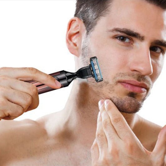 📢📢50% OFF !! ⏰ 4-in-1 Men's Grooming Kit with LED Display