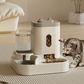 📢📢40% OFF !! ⏰2-in-1 Pet Automatic Feeder & Water Dispenser