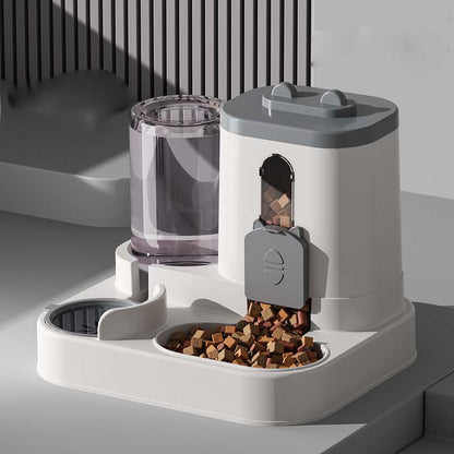📢📢40% OFF !! ⏰2-in-1 Pet Automatic Feeder & Water Dispenser