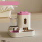 📢📢40% OFF !! ⏰2-in-1 Pet Automatic Feeder & Water Dispenser