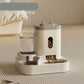 📢📢40% OFF !! ⏰2-in-1 Pet Automatic Feeder & Water Dispenser