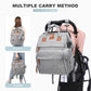 📢📢60% OFF !! ⏰ Foldable Diaper Bag with Changing Station