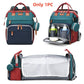 📢📢60% OFF !! ⏰ Foldable Diaper Bag with Changing Station
