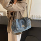 📢📢50% OFF !! ⏰Retro Large Capacity Chain Strap Shoulder Bag